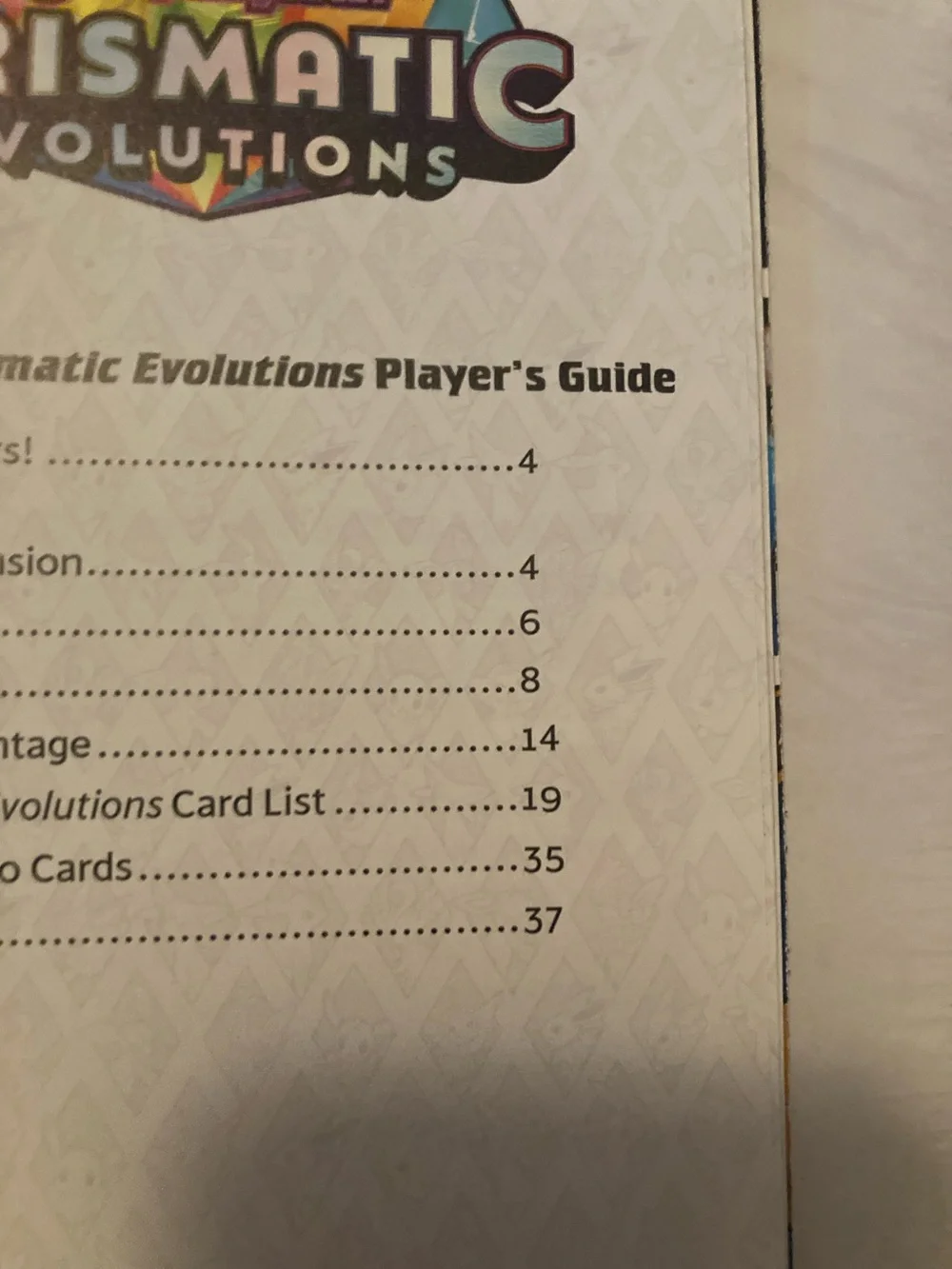 Pokemon Prismatic Evolutions Players Guide - Rainbow Pastel Colors